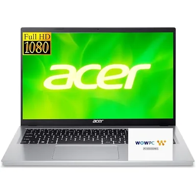Acer Aspire Slim 8GB — General laptop with Intel Core 3 N355, 8GB RAM, 15.6-inch 60Hz display