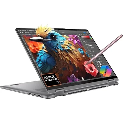 Lenovo Yoga 7 16" — General laptop with AMD Ryzen 7 7735U, 16GB RAM, 16-inch 60Hz display